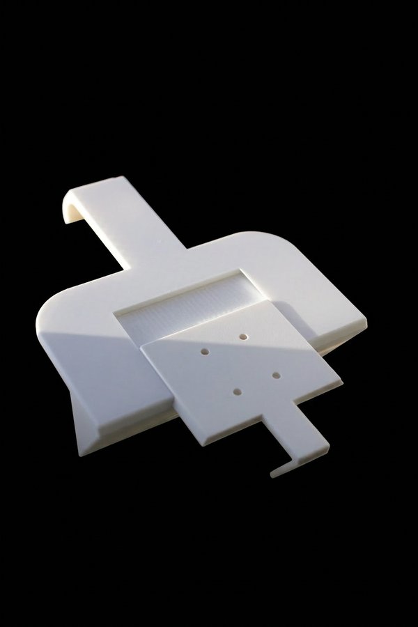 Perch Wandplatte abnehmbar - Halterung einrasten lassen