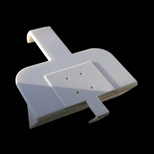 Perch Wandplatte abnehmbar - Fertig montierte CPAP-Wandhalterung mit l&ouml;sbarer Platte